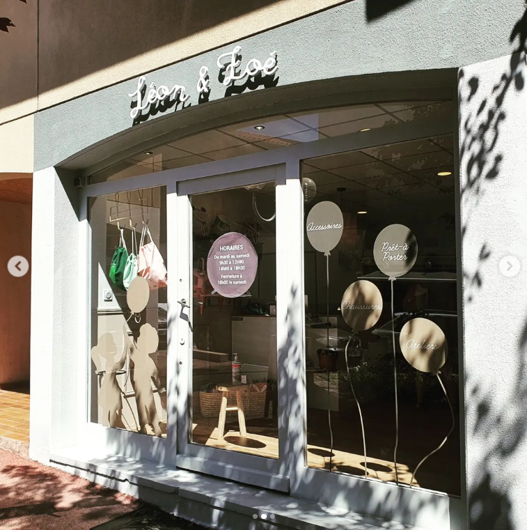 Concept global de la boutique